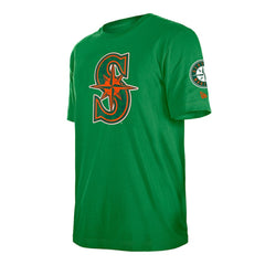 Seattle Mariners St. Patrick's Day Shamrock Fill T-Shirt Kelly Green | New Era
