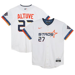Jose Altuve Houston Astros Preschool 2025 City Connect Limited Player Jersey White | Nike