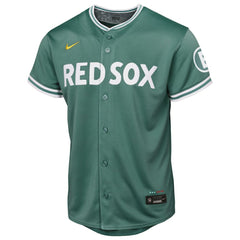 Boston Red Sox Youth 2025 City Connect Limited Jersey - Green