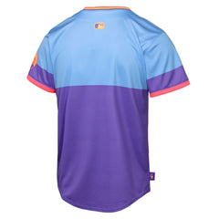 Colorado Rockies Youth 2025 City Connect Limited Jersey - Purple/Light Blue