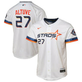 Jose Altuve Houston Astros Youth 2025 City Connect Limited Player Jersey - White