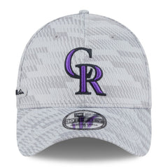 Colorado Rockies 2025 MLB Clubhouse 39THIRTY Flex Hat Gray | New Era