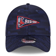 Boston Red Sox 2025 MLB Clubhouse 39THIRTY Flex Hat Navy | New Era