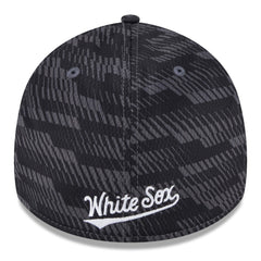 Chicago White Sox 2025 MLB Clubhouse 39THIRTY Flex Hat Black | New Era