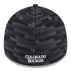 Colorado Rockies 2025 MLB Clubhouse 39THIRTY Flex Hat Black | New Era