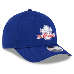Texas Rangers 2025 MLB Clubhouse 9FORTY M-Crown Adjustable Hat Royal | New Era