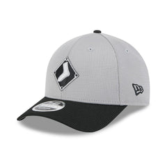 Chicago White Sox 2025 Batting Practice 9FORTY M-Crown Adjustable Hat Gray/Black | New Era
