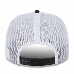 Miami Marlins 2025 Batting Practice 9SEVENTY Stretch-Snap Trucker Hat White/Black | New Era