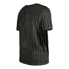 San Francisco Giants Throwback Pinstripe T-Shirt Black | New Era
