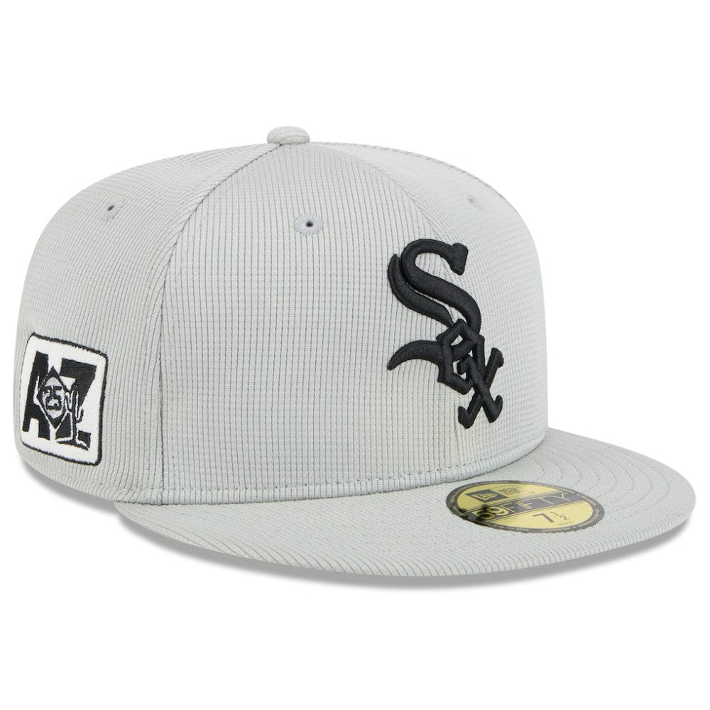 Chicago White Sox 2025 Spring Training 59FIFTY Fitted Hat Gray | New Era