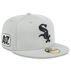 Chicago White Sox 2025 Spring Training 59FIFTY Fitted Hat Gray | New Era