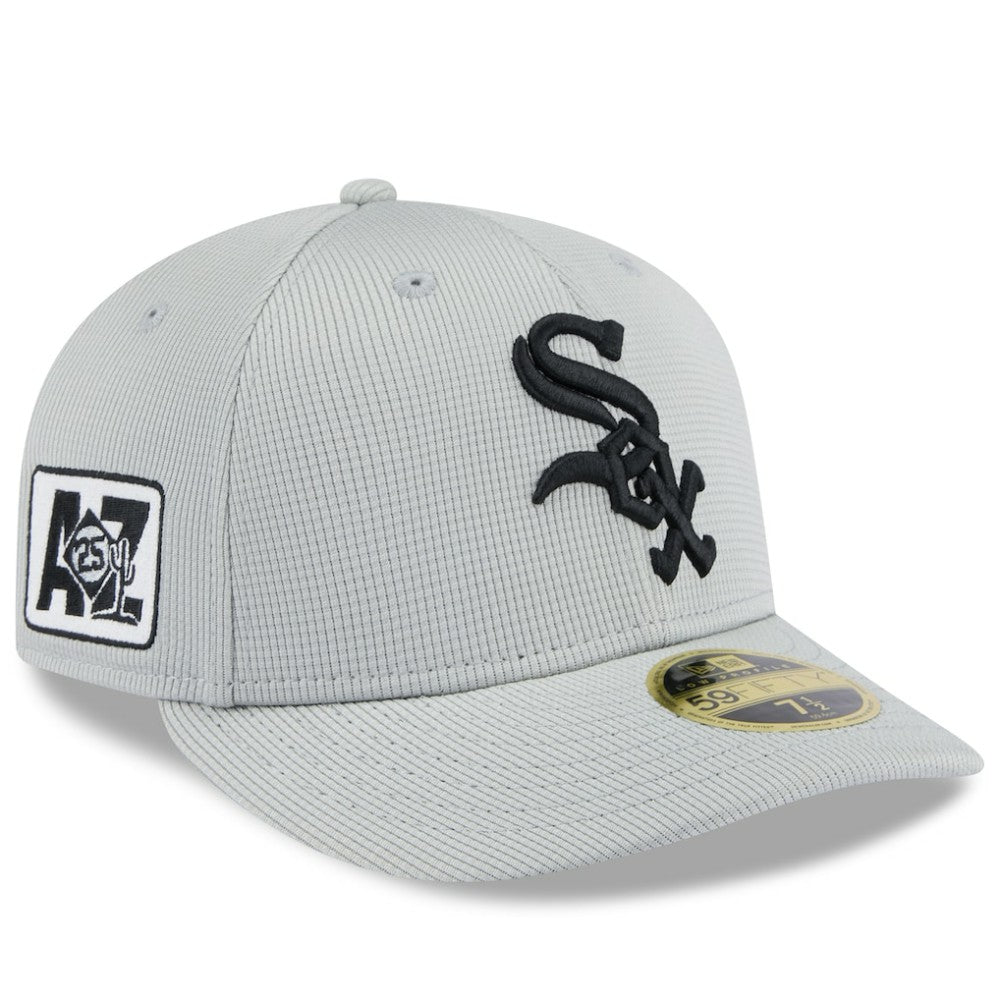 Chicago White Sox 2025 Spring Training Low Profile 59FIFTY Fitted Hat Gray | New Era