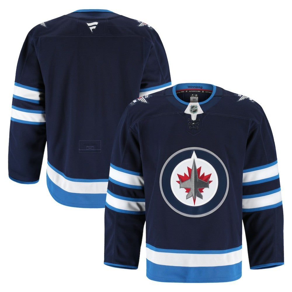 Winnipeg Jets Fanatics Home Authentic Pro Jersey Navy
