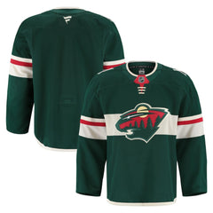 Minnesota Wild Fanatics Home Authentic Pro Jersey Green