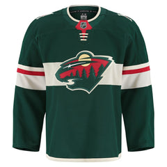 Minnesota Wild Fanatics Home Authentic Pro Jersey Green