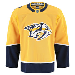 Nashville Predators Fanatics Home Authentic Pro Jersey Yellow