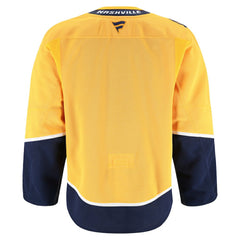 Nashville Predators Fanatics Home Authentic Pro Jersey Yellow