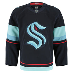 Seattle Kraken Fanatics Home Authentic Pro Jersey Deep Sea Blue