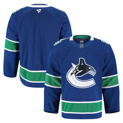 Vancouver Canucks Fanatics Home Authentic Pro Jersey Blue