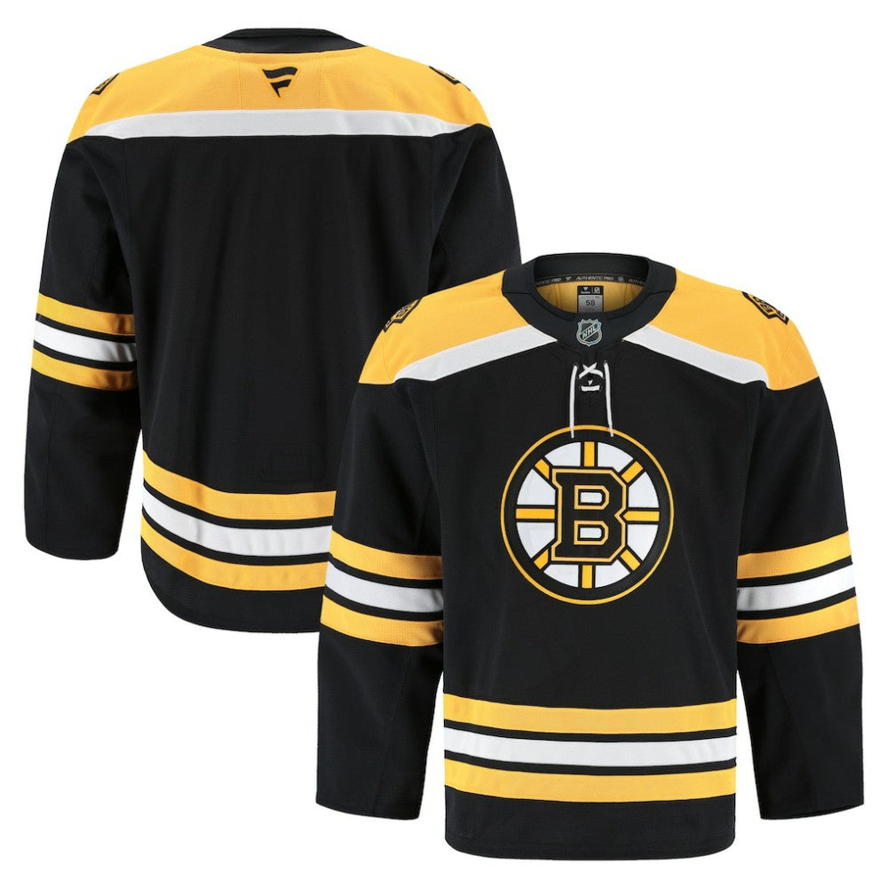 Boston Bruins Fanatics Home Authentic Pro Jersey Black