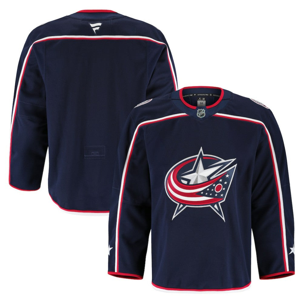 Columbus Blue Jackets Fanatics Home Authentic Pro Jersey Navy