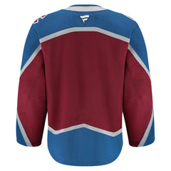 Colorado Avalanche Fanatics Home Authentic Pro Jersey Burgundy