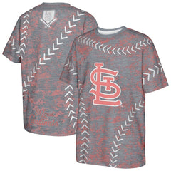St. Louis Cardinals Youth Slide Score Bold T-Shirt Navy