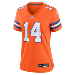Courtland Sutton Denver Broncos Women's Mile High Collection 1977 Throwback Player Game Jersey - Orange
