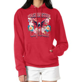 Washington Capitals G-III 4Her by Carl Banks Women's Flower Logo Pullover Hoodie Red