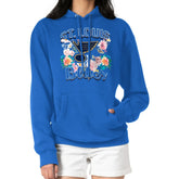 St. Louis Blues G-III 4Her by Carl Banks Women's Flower Logo Pullover Hoodie Blue