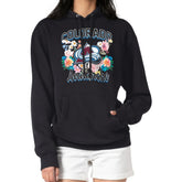Colorado Avalanche G-III 4Her by Carl Banks Women's Flower Logo Pullover Hoodie Black