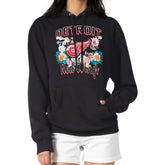 Detroit Red Wings G-III 4Her by Carl Banks Women's Flower Logo Pullover Hoodie Black