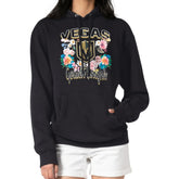 Vegas Golden Knights G-III 4Her by Carl Banks Women's Flower Logo Pullover Hoodie Black