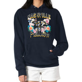 Nashville Predators G-III 4Her by Carl Banks Women's Flower Logo Pullover Hoodie Navy