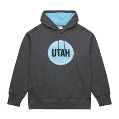 Utah Hockey Club Mitchell & Ness Playoff Pullover Hoodie Anthracite