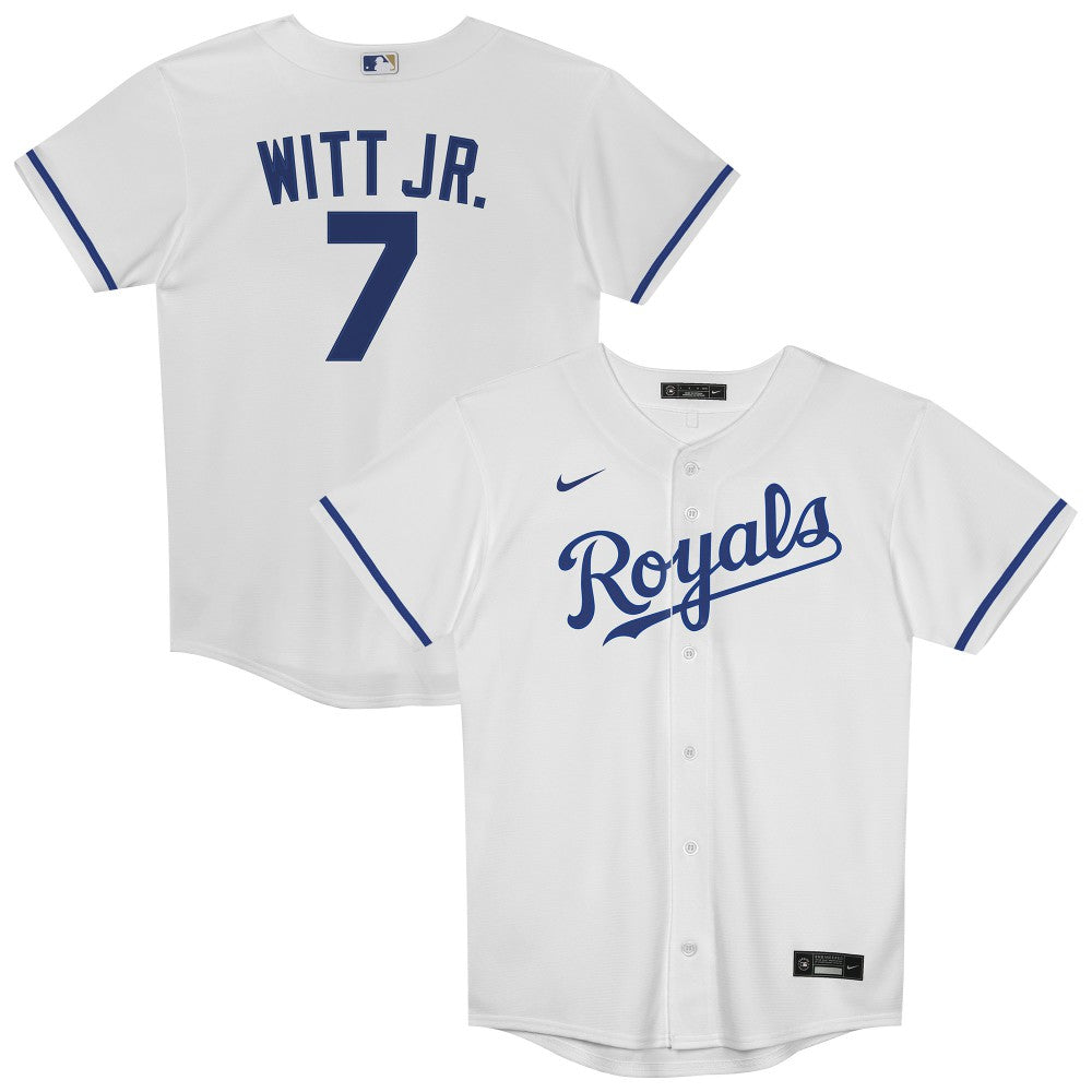 Bobby Witt Jr. Kansas City Royals Preschool Home Replica Player Jersey - White
