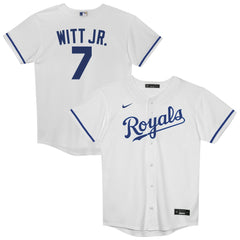 Bobby Witt Jr. Kansas City Royals Preschool Home Replica Player Jersey - White