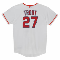 Mike Trout Los Angeles Angels Preschool Home Replica Player Jersey - White