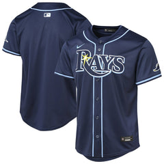 Tampa Bay Rays Youth Road Limited Jersey Navy