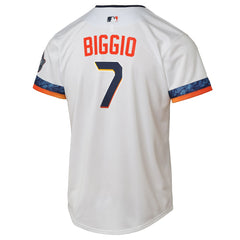 Craig Biggio Houston Astros Youth 2025 City Connect Limited Player Jersey - White