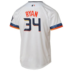 Nolan Ryan Houston Astros Youth 2025 City Connect Limited Player Jersey - White