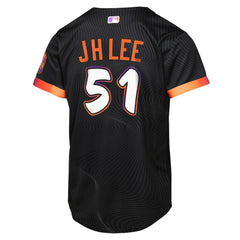 Jung Hoo Lee San Francisco Giants Youth 2025 City Connect Limited Player Jersey - Anthracite