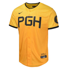 Paul Skenes Pittsburgh Pirates Youth City Connect Limited Jersey - Gold