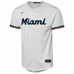Miami Marlins Youth Home Replica Jersey - White