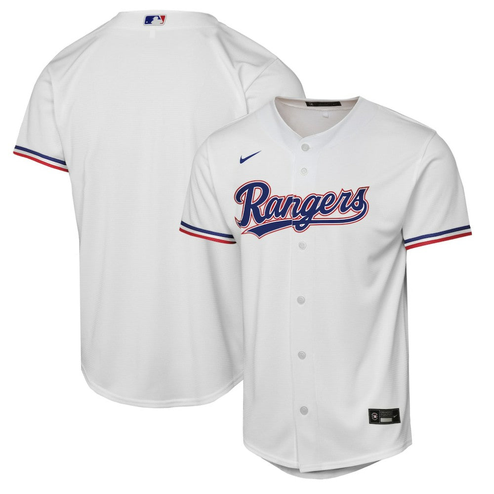Texas Rangers Youth Home Replica Jersey White | Nike