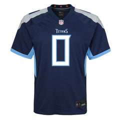 Calvin Ridley Tennessee Titans Youth Game Jersey - Navy