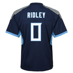 Calvin Ridley Tennessee Titans Youth Game Jersey - Navy