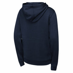 Cleveland Guardians Youth Wordmark Fleece Full-Zip Hoodie Navy