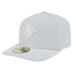 Pittsburgh Penguins New Era Color Pack A-Frame 59FIFTY Fitted Hat Gray