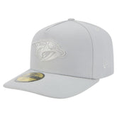 Nashville Predators New Era Color Pack A-Frame 59FIFTY Fitted Hat Gray